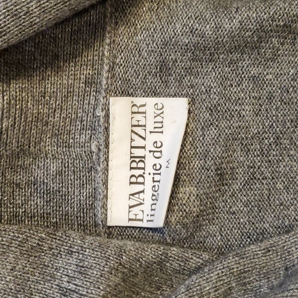 Silk/Cashmere lightweight sweater with pockets no belt - Picture 2 of 4